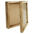 thumbnail image 4 of COMPUKAS 1Set Beige Wood Specimen Display Box with Transparent Display Function for Model Handicrafts Home Use, 4 of 8