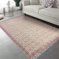 thumbnail image 2 of Casavani Handmade Cotton Entrance Area Rug, Red 4x10 Ft, 2 of 6
