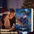 thumbnail image 2 of kladzum Advent Calendar 2025-Christmas 24 Days Calendar Surprises Gifts Calendar Acrylic Christmas Decorations Advent Calendars Holiday Countdown Party Gift, Home Decor, 2 of 5