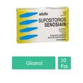 thumbnail image 2 of Senosiain Adulto Glicerol 10 supositorios, 2 of 2