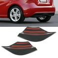 thumbnail image 4 of 2pcs Rear Bumper Splitter Left Right Aerodynamic Replacement for  A Class W176 2012 2018 Glossy Black Spoiler Rear Bumper Side Diffuser Rear Bumper Lip Rear Bumper Spl, 4 of 7
