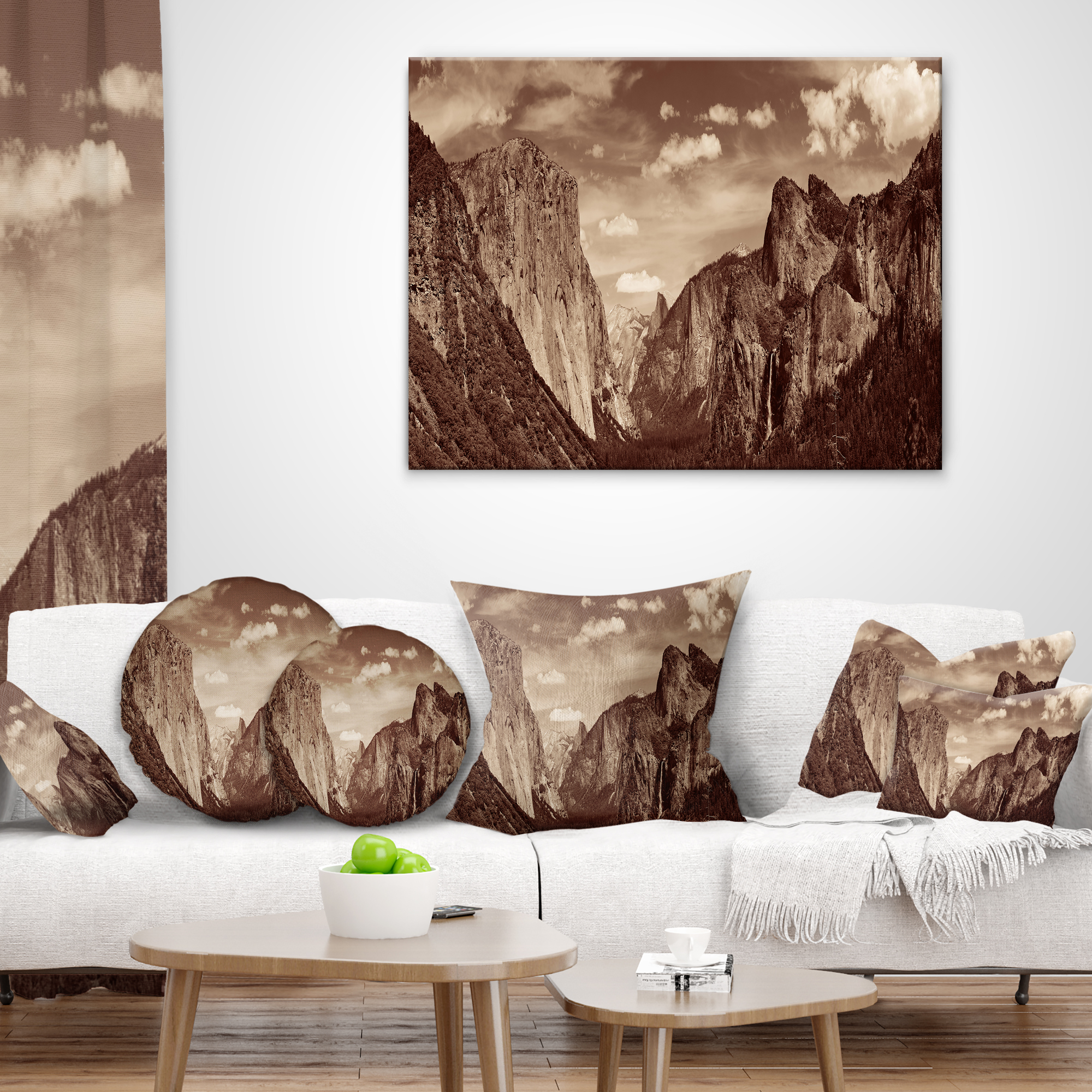 Designart 12" x 20" Black Polyester Throw Pillow