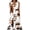 Multicolor-1, variant on Women Summer Casual Dress Sleeveless Midi Boho Tank Sundress with Pockets V Neck Buttons A-Line Floral Swing Tshirt Dresses