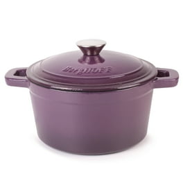 Paderno World Cuisine Chasseur Enamel Cast-Iron Round Dutch Oven