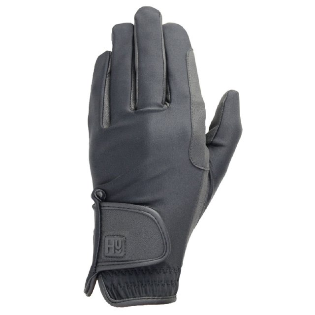 Hy5 - Guantes de montar para niños niñas (Negro)