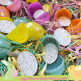 thumbnail image 3 of Easter Egg Fillers | Set of 20 Easter Egg Tokens | Easter Activities | Easter Basket Fillers | Re-usable Easter Eggs | Wood Tokens, 3 of 3