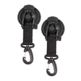 thumbnail image 3 of Ganchos de ducha con ventosa de seguridad, paquete de 2, rotación de 360 degree, para ventanas. Negro, 3 of 9
