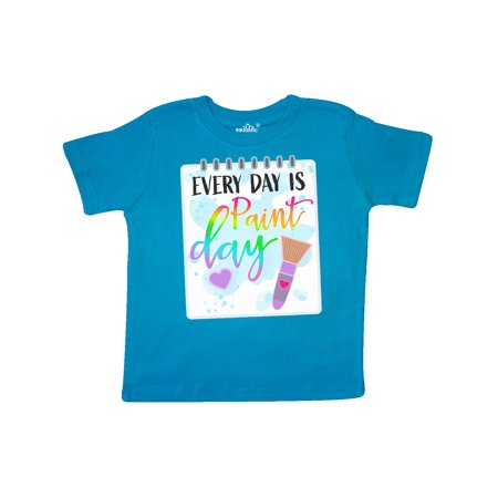 

Inktastic Every Day is Paint Day- for artists Gift Toddler Boy or Toddler Girl T-Shirt