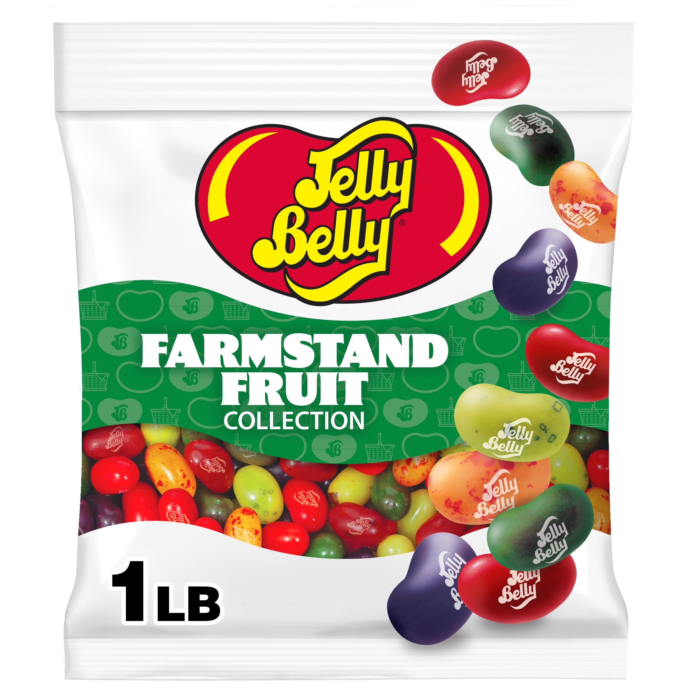 Jelly Belly Farmstand Fruit Jelly Bean Mix - 1 Pound (16 Ounces