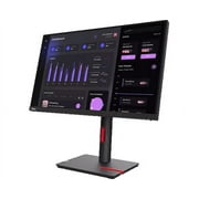 Lenovo ThinkVision T24i-30 24 Class Full HD LED Monitor - 16:9 - Raven Black - 23.8 Viewable - In-plane Switching (IPS) Technology - WLED Backlight - 1920 x 1080 - 16.7 Million Colors - 250 Nit -...