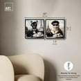 thumbnail image 5 of Chic Parisian Pets Set Canvas Fashion Wall Decor by Art Remedy, Black Frame, 12 x 12, 5 of 6