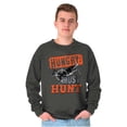 thumbnail image 5 of Hunter Hungry Must Hunt Crosshairs Sweatshirt for Men or Women Brisco Brands S, 5 of 6