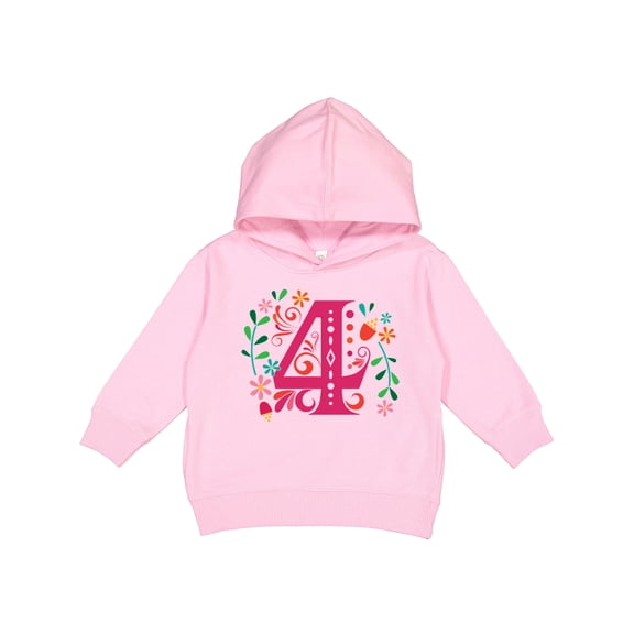 Inktastic 4th Birthday Party Photo Number 4 Toddler Hoodie