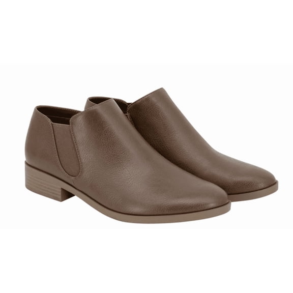 Kensie Women's Sammy Short Boot Brown 11 M