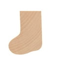 thumbnail image 1 of 200 Pcs of 2-1/8" Stockings, 3/8" thick Stocking Cut Outs 2-1/8" tall x 1-5/8" wide x 3/8" thick, 1 of 1