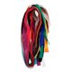 thumbnail image 3 of 15pcs DIY Springy Stretch Knitting Sewing Elastic Ribbon Foldover Elastics for Baby Girl Teen Women Stretch Hair Ties Headbands Hair Bows Assorted 15 Colors 1 Meter Each, 3 of 5