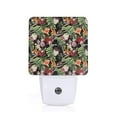thumbnail image 1 of Fotbe Watercolor Tropical Flowers Pattern Plug-in LED Backlit Night Light with Motion Sensor & Dusk to Dawn Sensor Energy Efficient Night Light, Bedroom Night Light-EU, 1 of 7