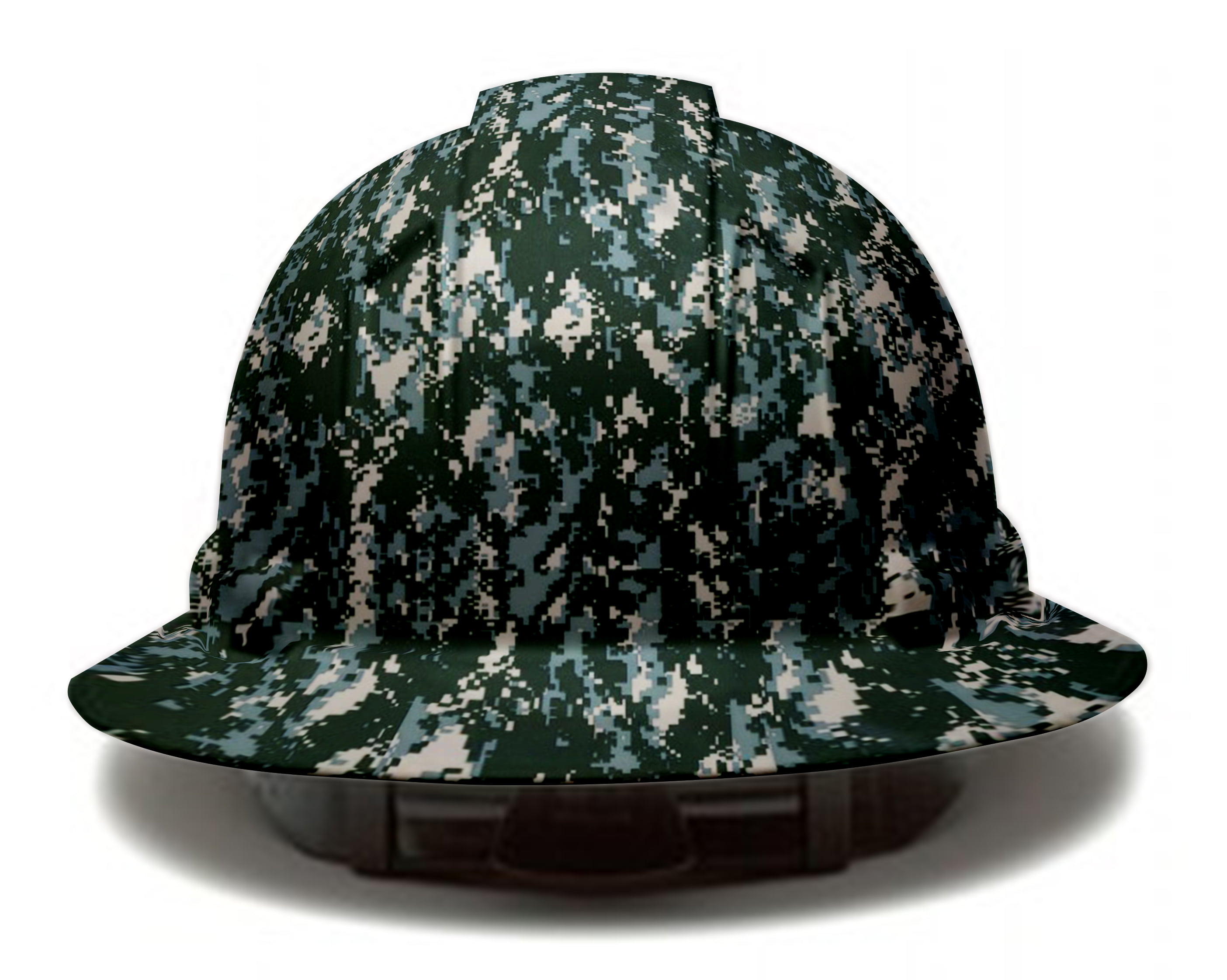 Full Brim Pyramex Hard Hat by Acerpal Dark Patriotic Evil Clown Design Safety Helmet 4pt