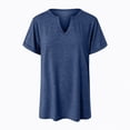 thumbnail image 4 of Women Oversized T Shirts Short Sleeve Summer Casual Loose Top Basic Tee with Pocket Fashion Casual Short Sleeve Shirts Classic Fit Crew Neck Tees Tops, 4 of 7