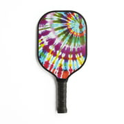 Iconic Paddles Pickleball Paddle – Graphite Face w/ Honeycomb Core – Tie Dye