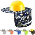 thumbnail image 4 of EchoBliss Sombrero De Seguridad Al Aire Para Libre Cuello Protector Cubierta Parasol Tira Reflectante De Alta Visibilidad, 4 of 10