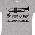 thumbnail image 4 of Inktastic Trumpet Music Joke Boys or Girls Baby Bodysuit, 4 of 5