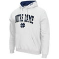 thumbnail image 2 of Men's Colosseum White Notre Dame Fighting Irish Arch & Logo 3.0 Pullover Hoodie, 2 of 3