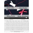 thumbnail image 3 of Avidlove Women Button Down Pajama Sets Short Sleeve Shirt with Shorts 2 Piece Pjs Sets Soft Sleepwear Nightwear Button Up Notch Collar Loungewear Set, 3 of 8