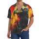 thumbnail image 1 of Balery Hawaiian Style Bald Eagle Camisa Casual de Manga Corta con Botones para Hombre, Texturizada, Estilo Cubano, para Playa, Verano-Medium, 1 of 5