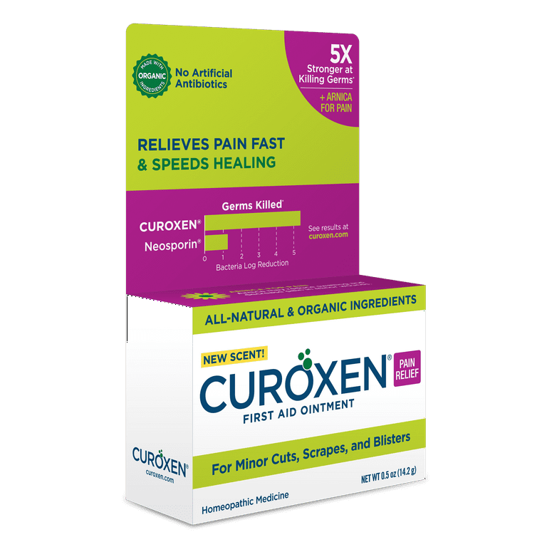CUROXEN First Aid Ointment Pain 0.5oz All Natural Organic Ingredients