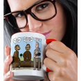 thumbnail image 2 of 3dRose, Dr. Jane Goodalls 50th anniversary at GDI - monkey business, 15oz Two-Tone Red Mug, 2 of 7