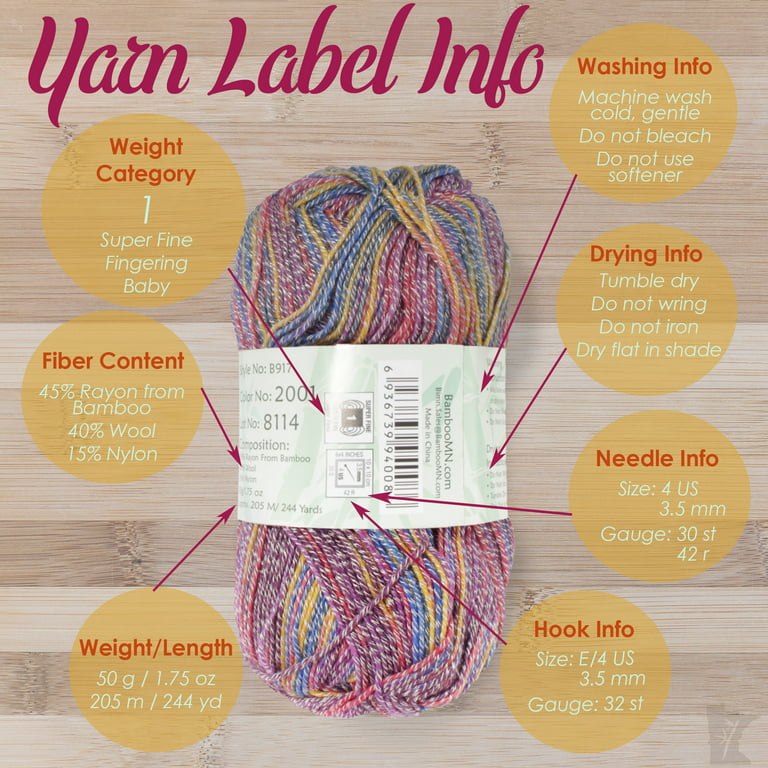 Skeins of Multicolored Yarn 42