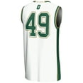 thumbnail image 3 of Youth GameDay Greats #49 White Charlotte 49ers Lightweight Basketball Jersey, 3 of 4
