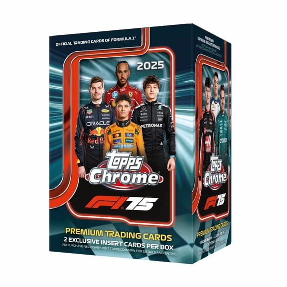 2025 Topps Chrome Formula 1 6-Pack Blaster Box