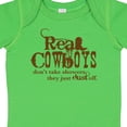 thumbnail image 4 of Inktastic Real Cowboys Boys or Girls Baby Bodysuit, 4 of 5