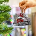 thumbnail image 2 of Colgante de Navidad de Año Nuevo Suministros de decoración del hogar Regalos de Navidad Decoraciones de habitaciones para niños, Accesorios de decoración navideña Vehículo de ingeniería, 2 of 5