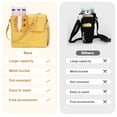 thumbnail image 3 of KALAKALA Outdoor Portable Crossbody Water Cup Storage Bag,Wear-Resistant Water Bottle Bag compatible with Stanley 40 oz Tumble (yellow (B)), 3 of 6