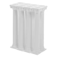 thumbnail image 1 of Greenadscape 8pcs Round Cake Columns White Plastic Decorative for Baker's Events, 1 of 8