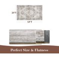 thumbnail image 2 of -Area Rug X Entryway Mat Indoor- Machine Washable Rug-Soft Small Rug-Vintage Non Slip Carpet-Rugs for Kitchen Laundry Room Bathroom Decorative Accent Rug for in Front of Sink, 2 of 7