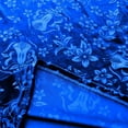 thumbnail image 5 of QHFBli High Waisted Maxi Skirt for Women Vintage Floral Jacquard Velvet Party Skirt Flared A-Line Long Skirts, 5 of 6