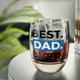 thumbnail image 2 of Best Dad Ever Whiskey Glass, 2 of 6