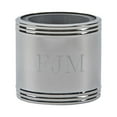 thumbnail image 4 of Contemporary Home Living 3.5" Silver Bottle Can Holder, 4 of 4