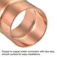 thumbnail image 5 of Uxcell 42mm Straight Copper Pipe Coupling Connecting Adapter Solder Connection for Plumbing, 5 of 5
