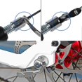 thumbnail image 3 of Quick Release Rear Wheel Skewers For Trainer Bicycle Cycling Back Rear Wheel Tire Banmo, 3 of 5