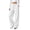 White, variant on Livrdious Wide Leg Sweatpants Women High Waisted Drawstring Baggy Sweat Pants with Pockets, Womens Casual Lounge Pants, 30'' Inseam