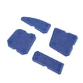 thumbnail image 2 of 4 Pcs Silicone Glass Scraper Angle Sealant Grout Remover Home Caulking Tool Kit (Set A), 2 of 8
