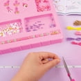 thumbnail image 5 of Make It Real: Crystal Dreams Nature Song - Create 9 Unique Charm Bracelets, 461 Pieces, Green Pink & Purple, All-In-One, DIY Charm & Bead Jewelry Kit, Tweens & Girls, Arts & Crafts, Kids Ages 8+, 5 of 9