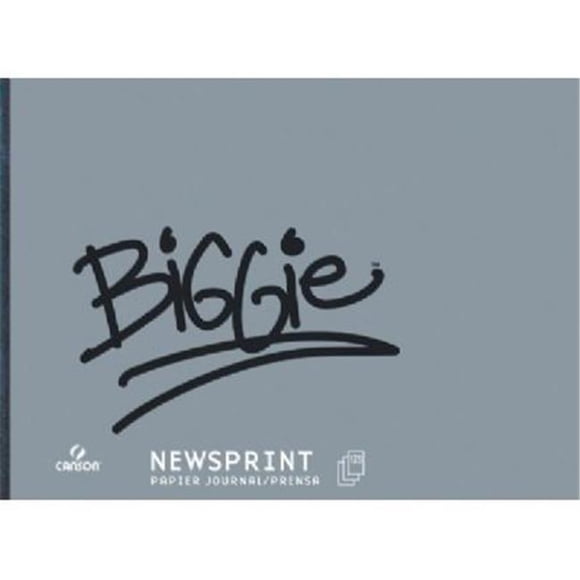 Canson C100510966 18 in. x 24 in. Newsprint 100-Sheet Pad