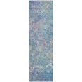 thumbnail image 2 of Addison Rugs Mayfield Premium Machine Washable Transitional Abstract Aqua Runner Rug, 2'3" x 7'6", 2 of 6