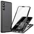 thumbnail image 1 of For Samsung Galaxy S24+ Case Hd Clear Double Sides Tempered Glass Back Phone Cover, 1 of 3